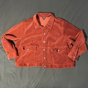 Corduroy Button-up Jacket